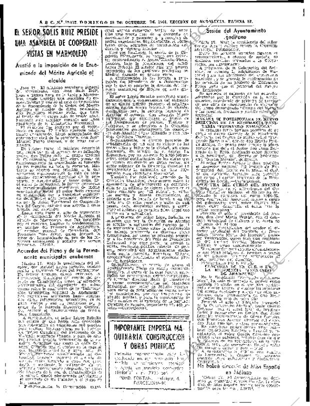 ABC SEVILLA 18-10-1964 página 82