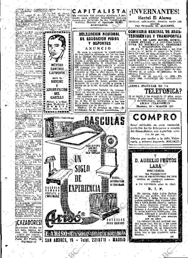 ABC MADRID 21-10-1964 página 108