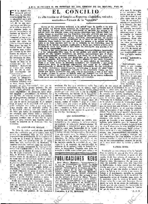 ABC MADRID 21-10-1964 página 69