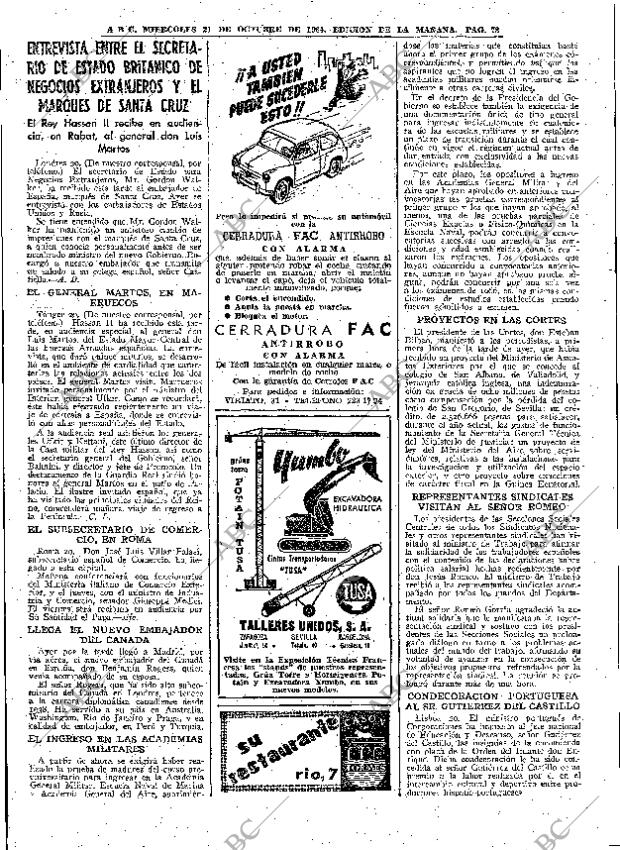 ABC MADRID 21-10-1964 página 72
