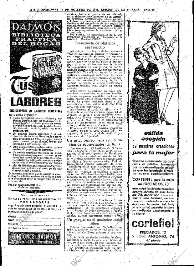 ABC MADRID 21-10-1964 página 76