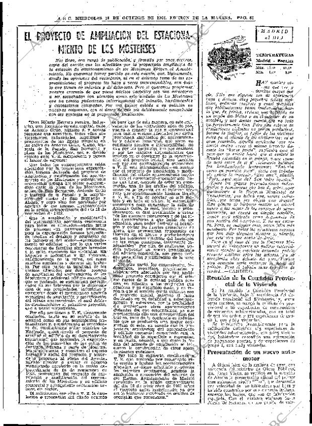 ABC MADRID 21-10-1964 página 81