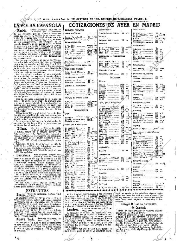 ABC SEVILLA 24-10-1964 página 45