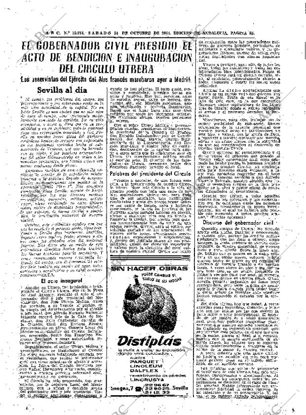 ABC SEVILLA 24-10-1964 página 55