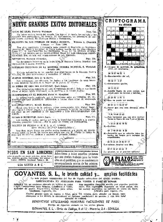 ABC SEVILLA 24-10-1964 página 69