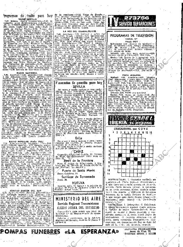 ABC SEVILLA 24-10-1964 página 71