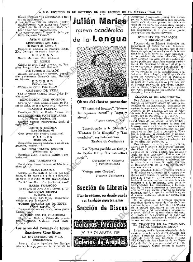ABC MADRID 25-10-1964 página 120