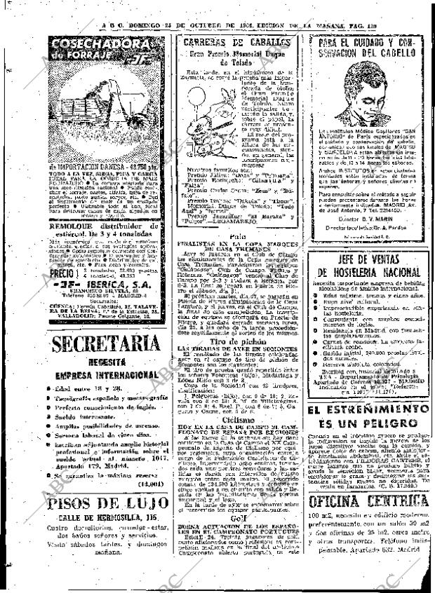 ABC MADRID 25-10-1964 página 130