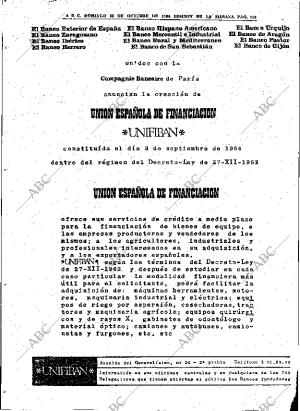 ABC MADRID 25-10-1964 página 132