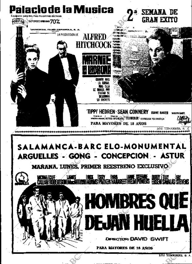 ABC MADRID 25-10-1964 página 74