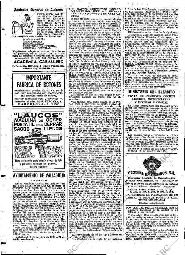 ABC MADRID 28-10-1964 página 100