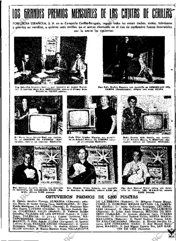 ABC MADRID 28-10-1964 página 23