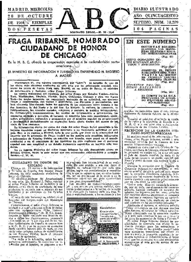 ABC MADRID 28-10-1964 página 47