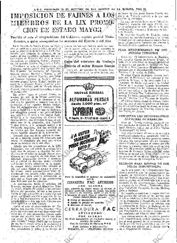 ABC MADRID 28-10-1964 página 51