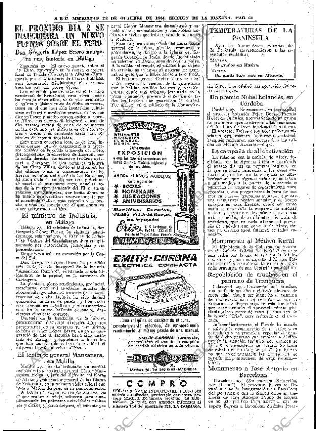 ABC MADRID 28-10-1964 página 59