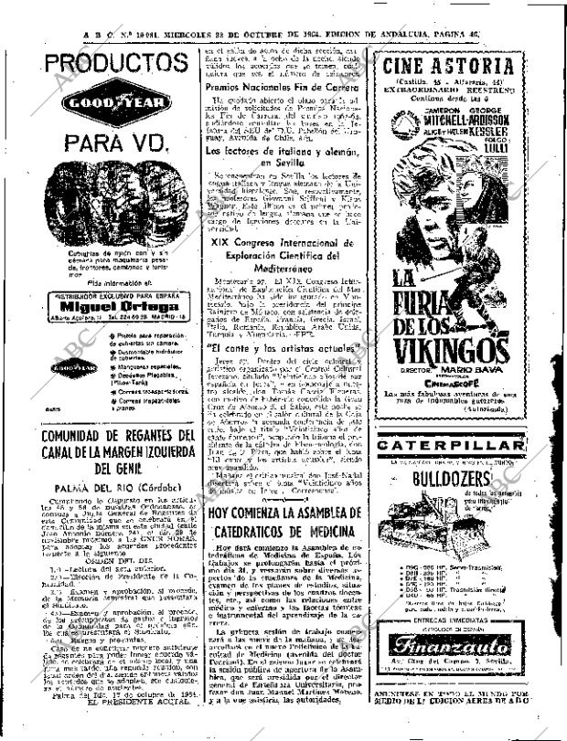 ABC SEVILLA 28-10-1964 página 46