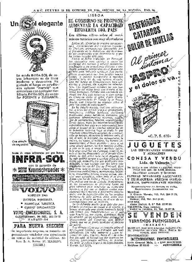 ABC MADRID 29-10-1964 página 54