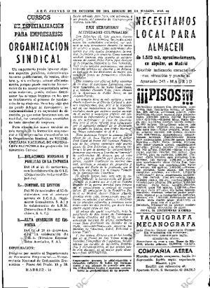ABC MADRID 29-10-1964 página 66