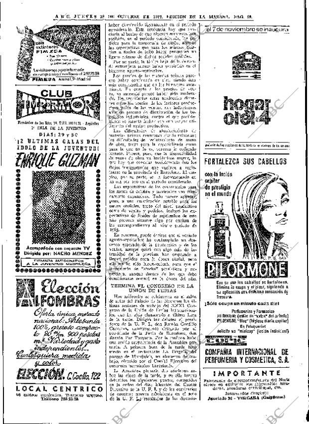 ABC MADRID 29-10-1964 página 68
