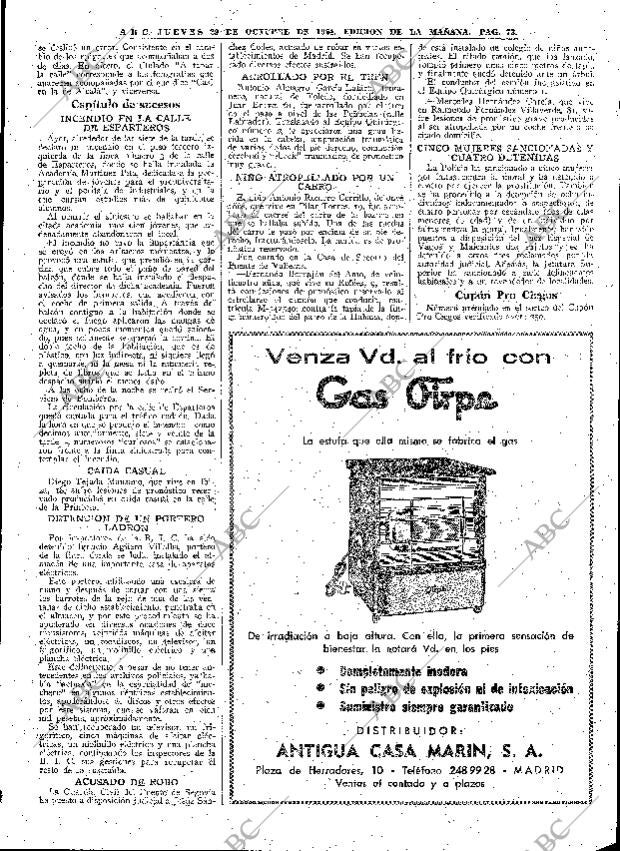 ABC MADRID 29-10-1964 página 73