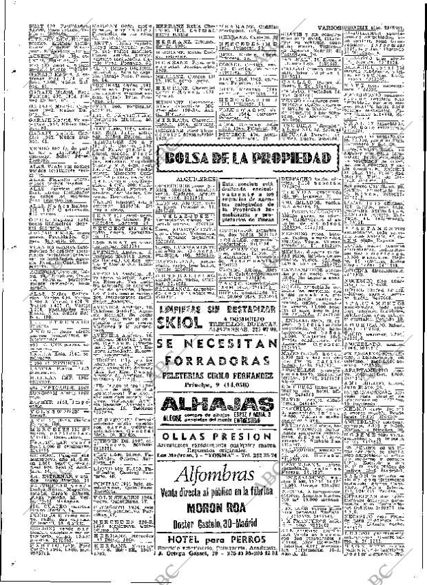 ABC MADRID 29-10-1964 página 94