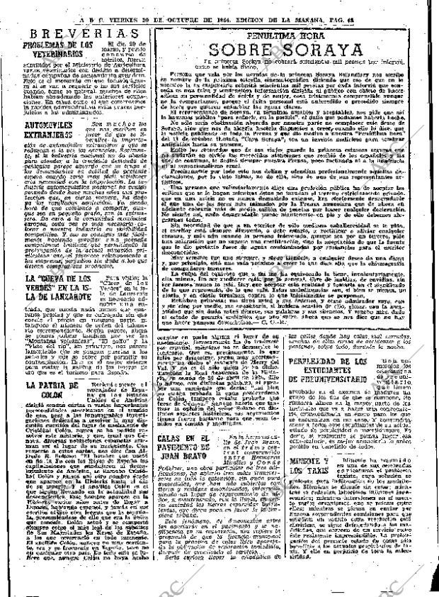 ABC MADRID 30-10-1964 página 48