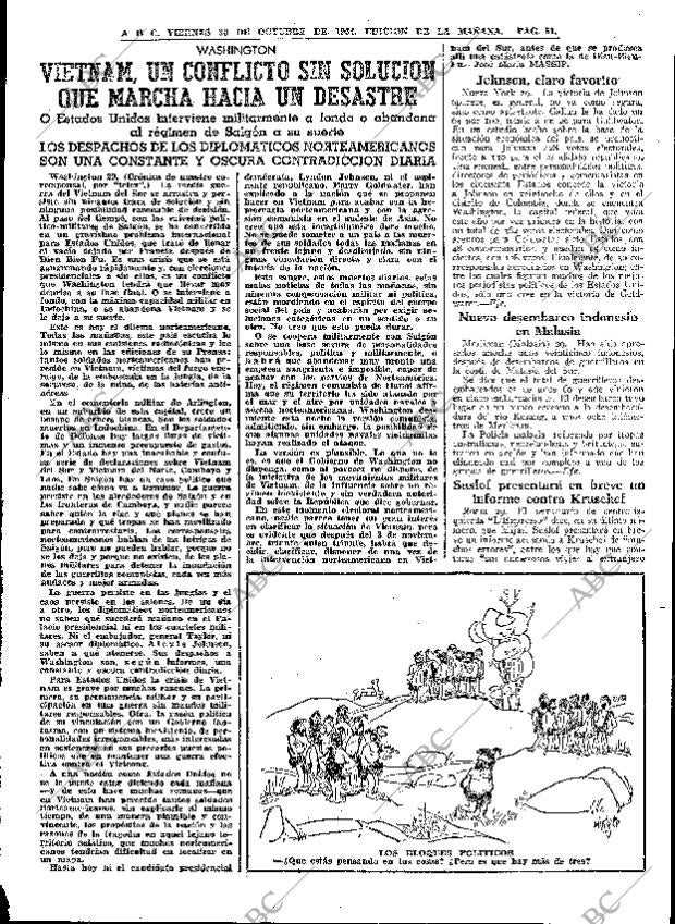 ABC MADRID 30-10-1964 página 51