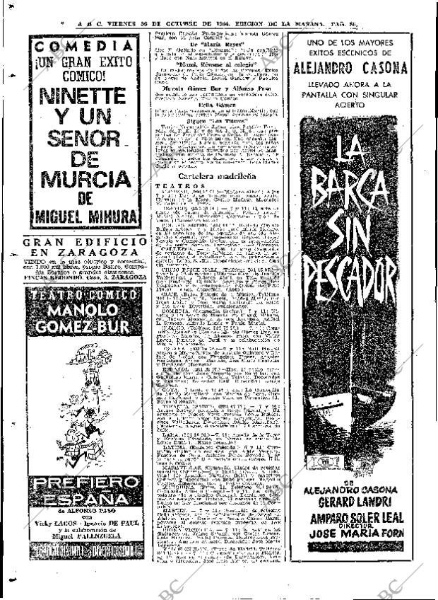 ABC MADRID 30-10-1964 página 86