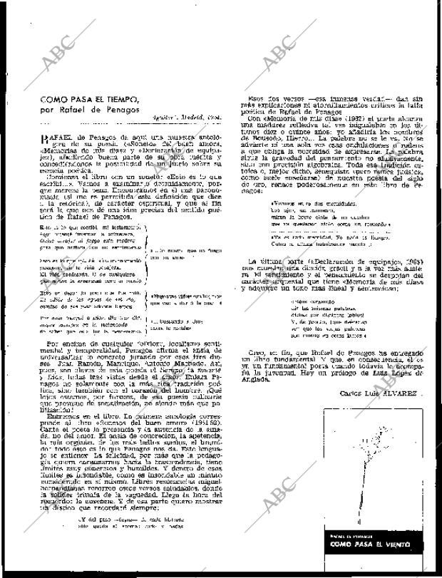 BLANCO Y NEGRO MADRID 31-10-1964 página 107