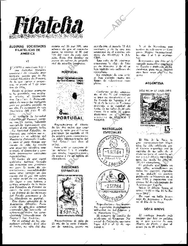 BLANCO Y NEGRO MADRID 31-10-1964 página 108