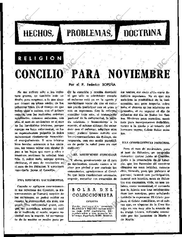 BLANCO Y NEGRO MADRID 31-10-1964 página 119