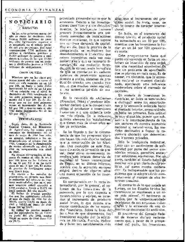 BLANCO Y NEGRO MADRID 31-10-1964 página 122