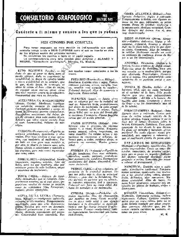 BLANCO Y NEGRO MADRID 31-10-1964 página 129