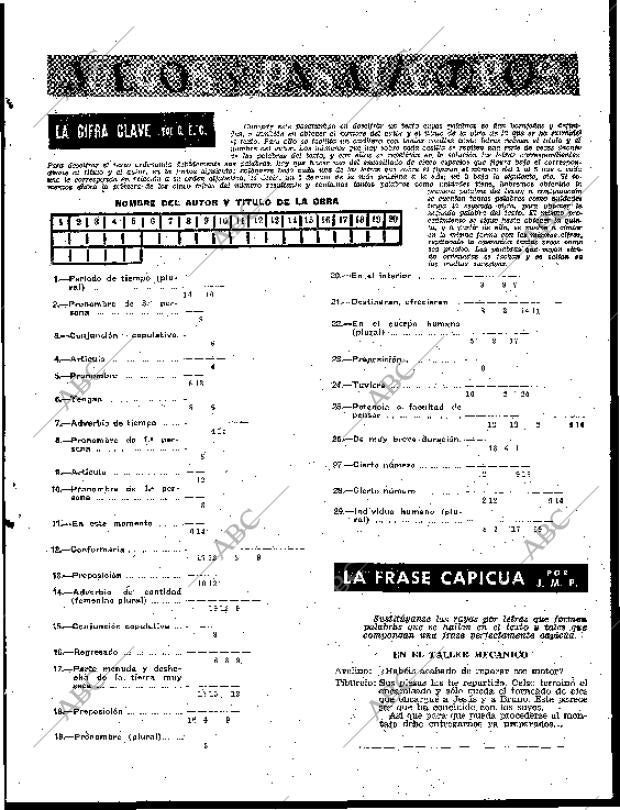 BLANCO Y NEGRO MADRID 31-10-1964 página 131