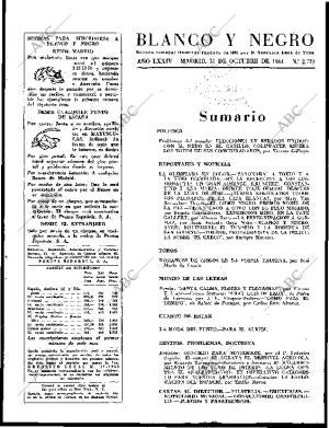 BLANCO Y NEGRO MADRID 31-10-1964 página 3