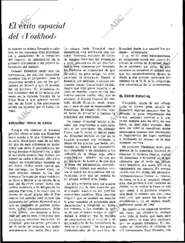 BLANCO Y NEGRO MADRID 31-10-1964 página 30