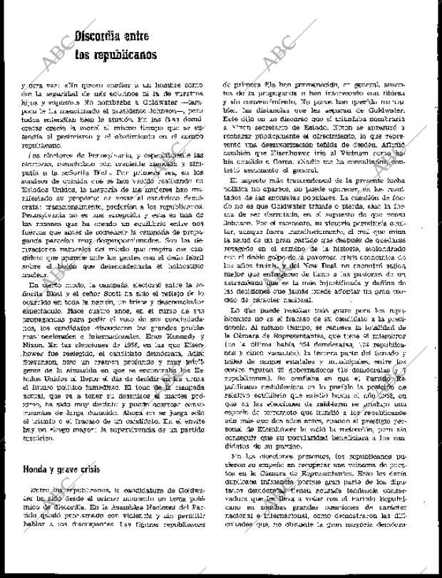 BLANCO Y NEGRO MADRID 31-10-1964 página 40