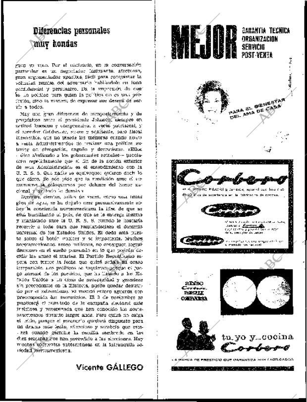 BLANCO Y NEGRO MADRID 31-10-1964 página 44