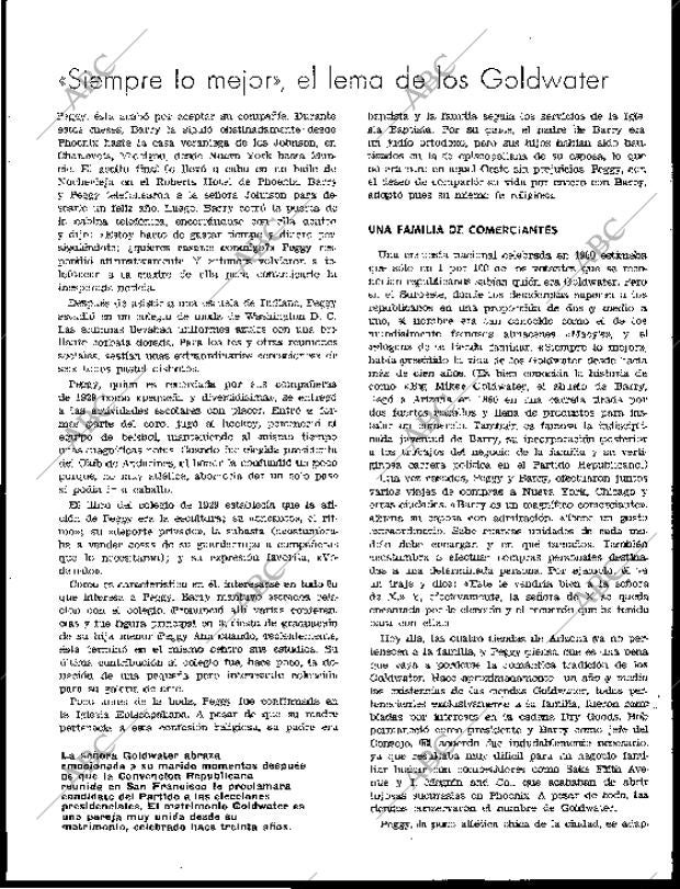 BLANCO Y NEGRO MADRID 31-10-1964 página 49