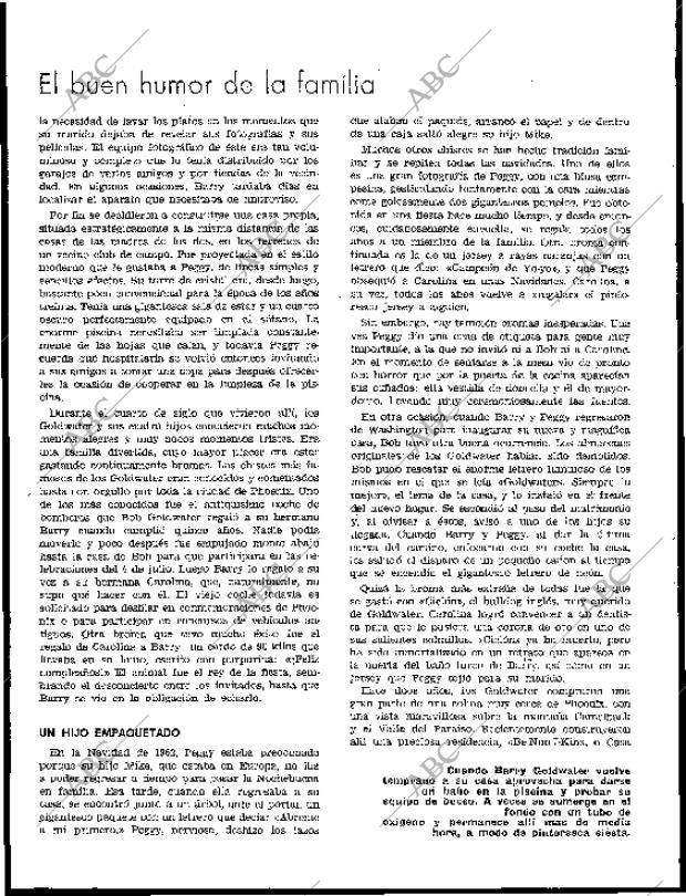 BLANCO Y NEGRO MADRID 31-10-1964 página 52