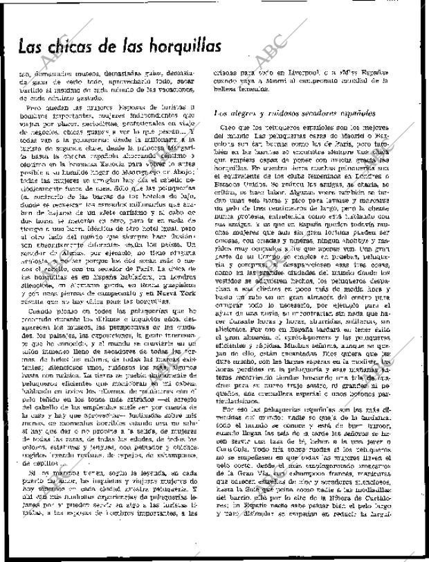 BLANCO Y NEGRO MADRID 31-10-1964 página 62