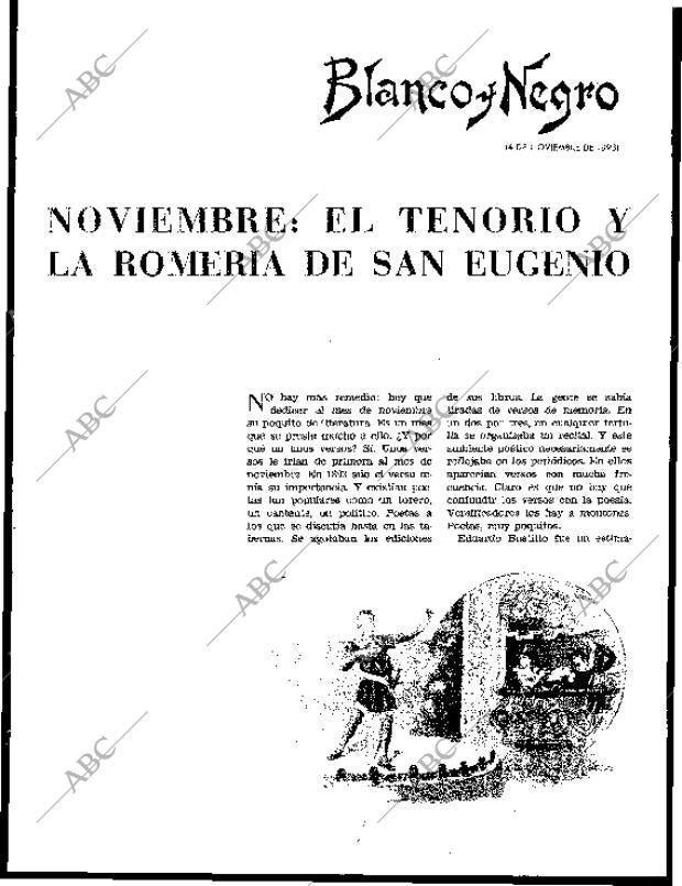 BLANCO Y NEGRO MADRID 31-10-1964 página 87