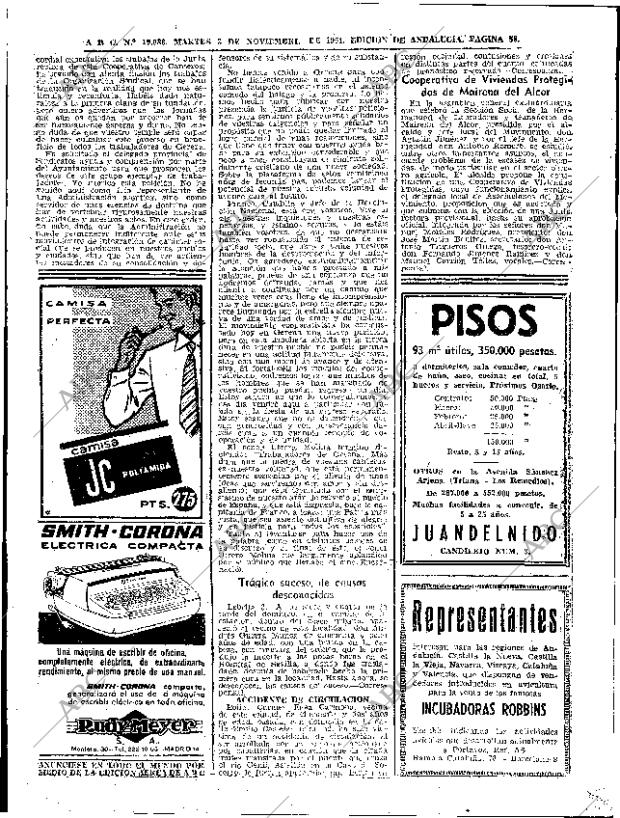 ABC SEVILLA 03-11-1964 página 58