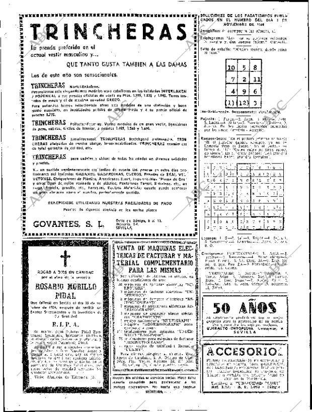 ABC SEVILLA 03-11-1964 página 76