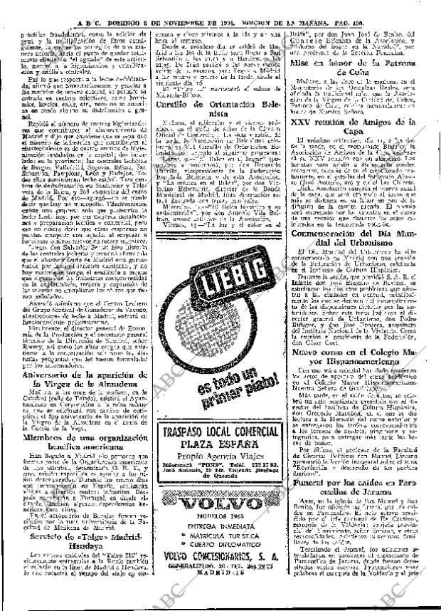 ABC MADRID 08-11-1964 página 100