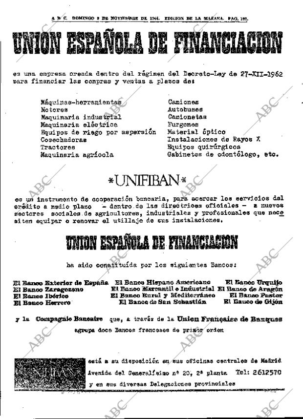 ABC MADRID 08-11-1964 página 102