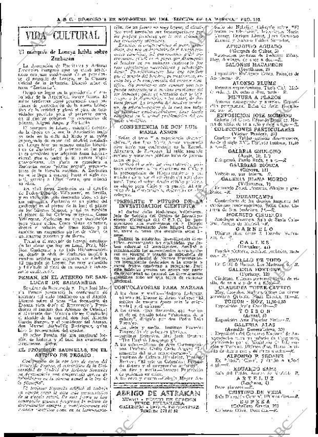 ABC MADRID 08-11-1964 página 103