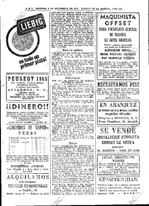 ABC MADRID 08-11-1964 página 112