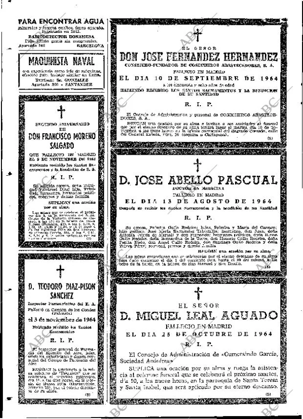 ABC MADRID 08-11-1964 página 130