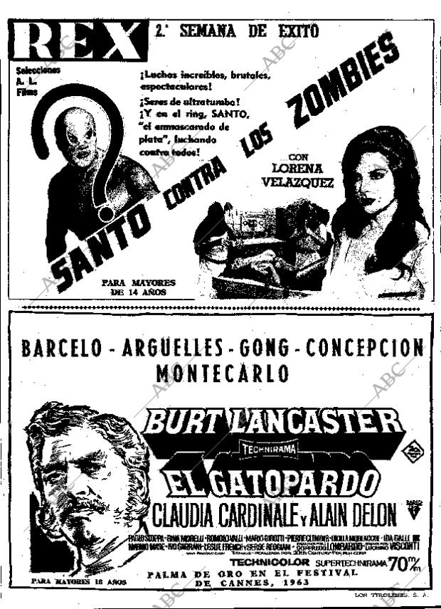 ABC MADRID 08-11-1964 página 58